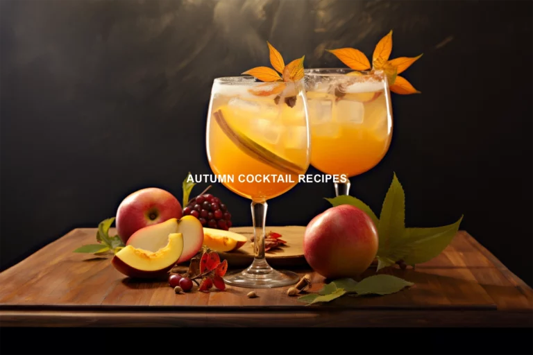 Autumn Cocktail Recipes: Sip into the Season