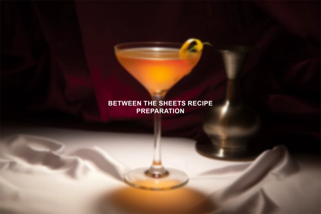Between the Sheets Recipe