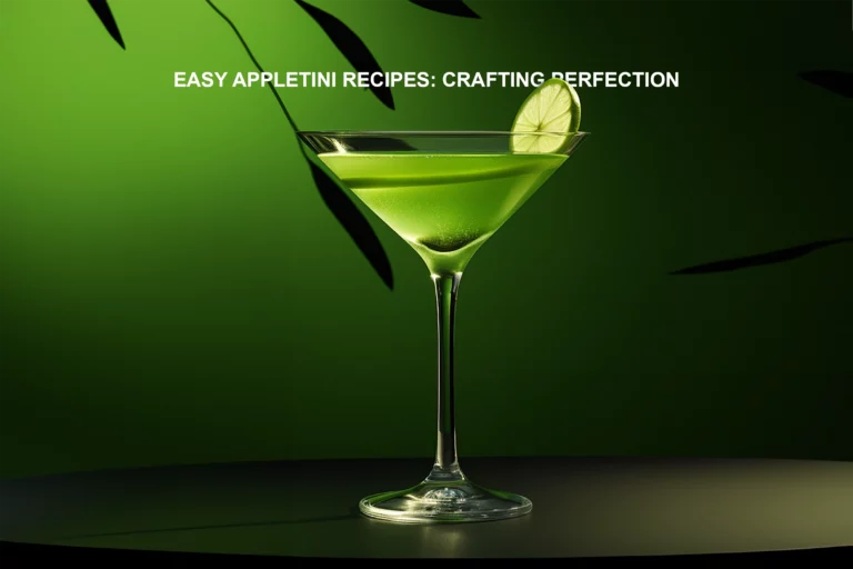 Appletini Recipes: Cocktail