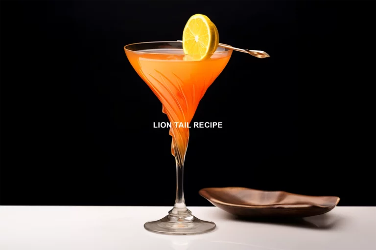 Unleashing Secrets of Lions Tail Recipe Cocktail