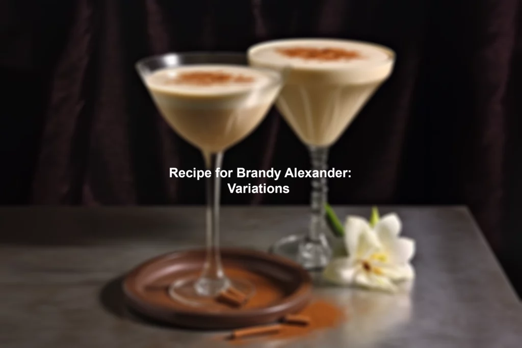 Recipe for Brandy Alexander