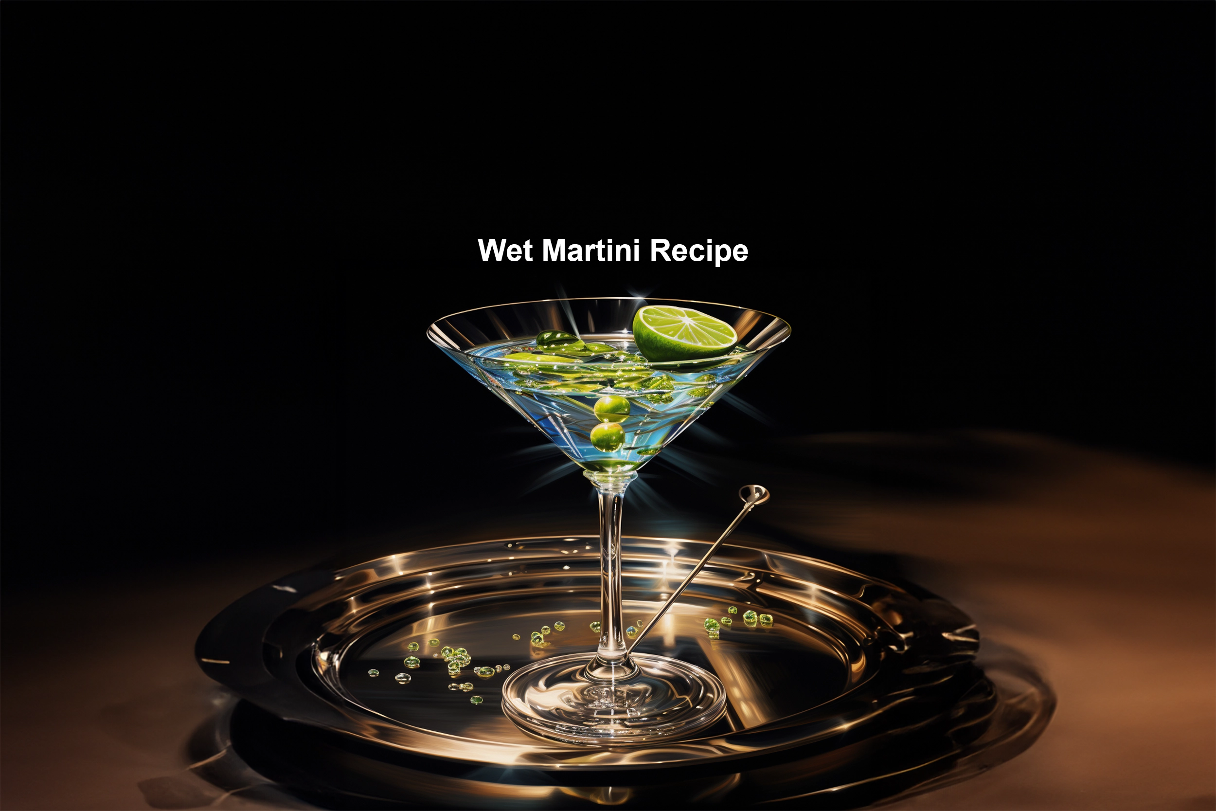 Wet Martini Recipe